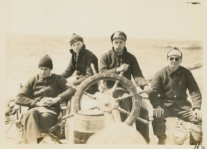 Image: Bowdoin at sea Northward Bound